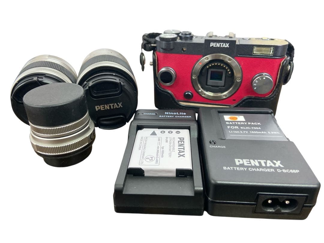 ＄PENTAX ペンタックス ミラーレス一眼カメラ Q-S1レンズセット
