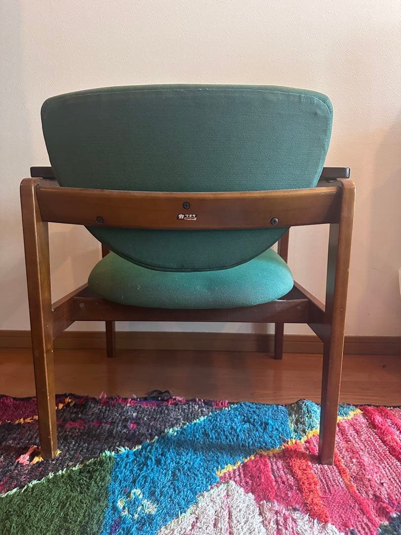 オールドカリモク　チェア　1人掛け アンティーク　ミッドセンチュリー