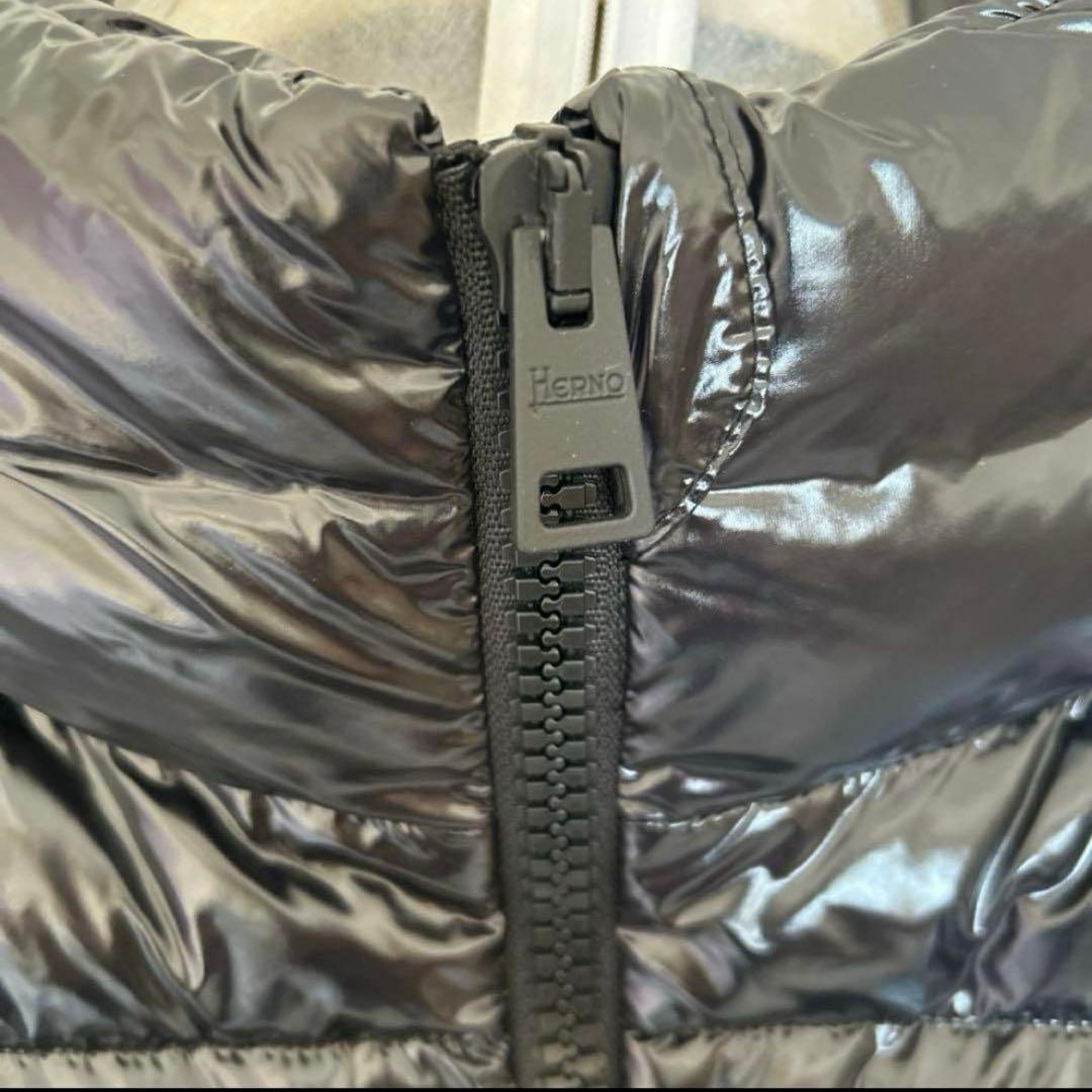 ル*コ様 HERNO ヘルノ 40 ダウン　ジャケット　グロッシー　ダウンコート