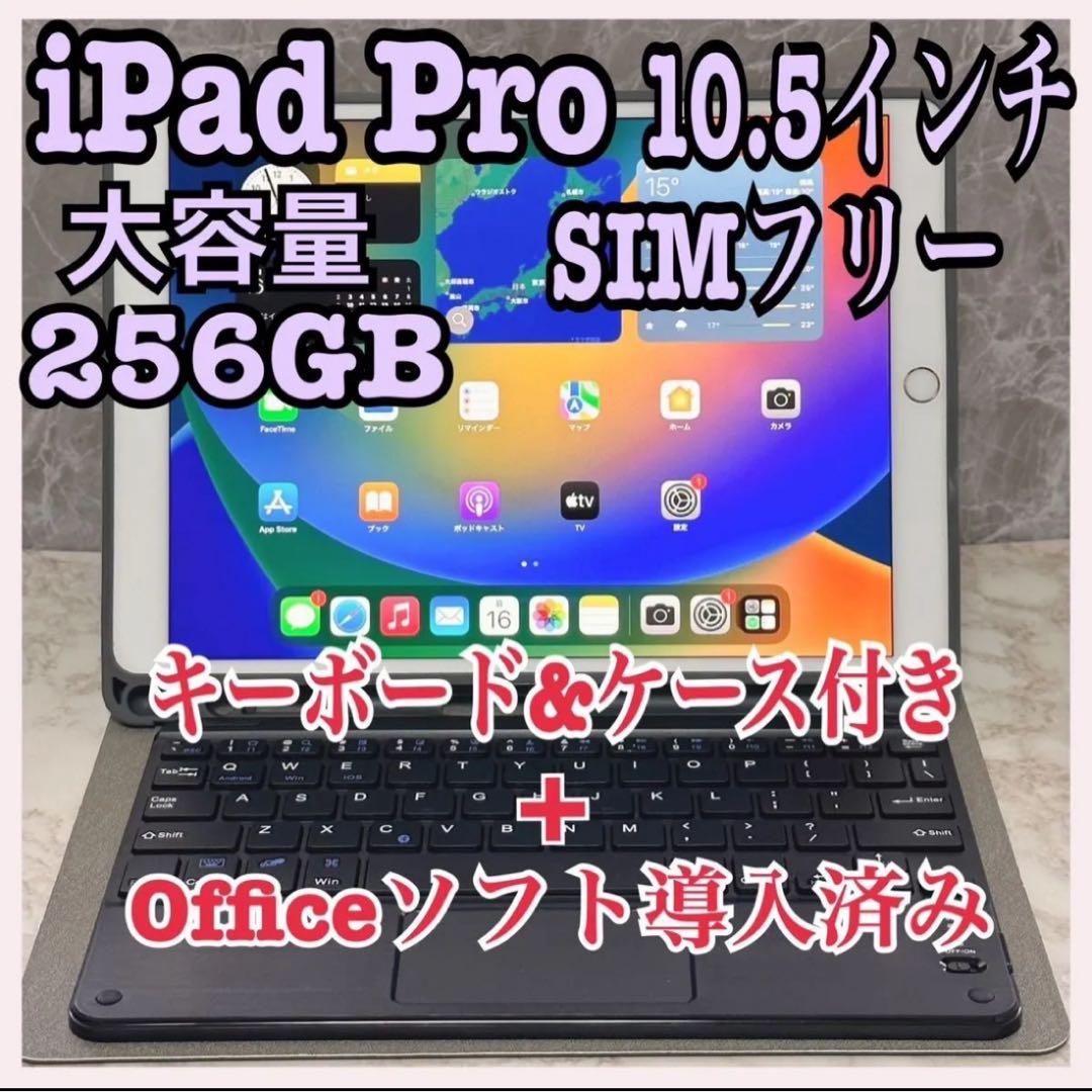 【美品】iPad Pro 10.5インチ256GB セルラーモデル