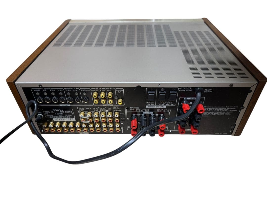 デノン AVサラウンドアンプ　AVC-2020G DENON