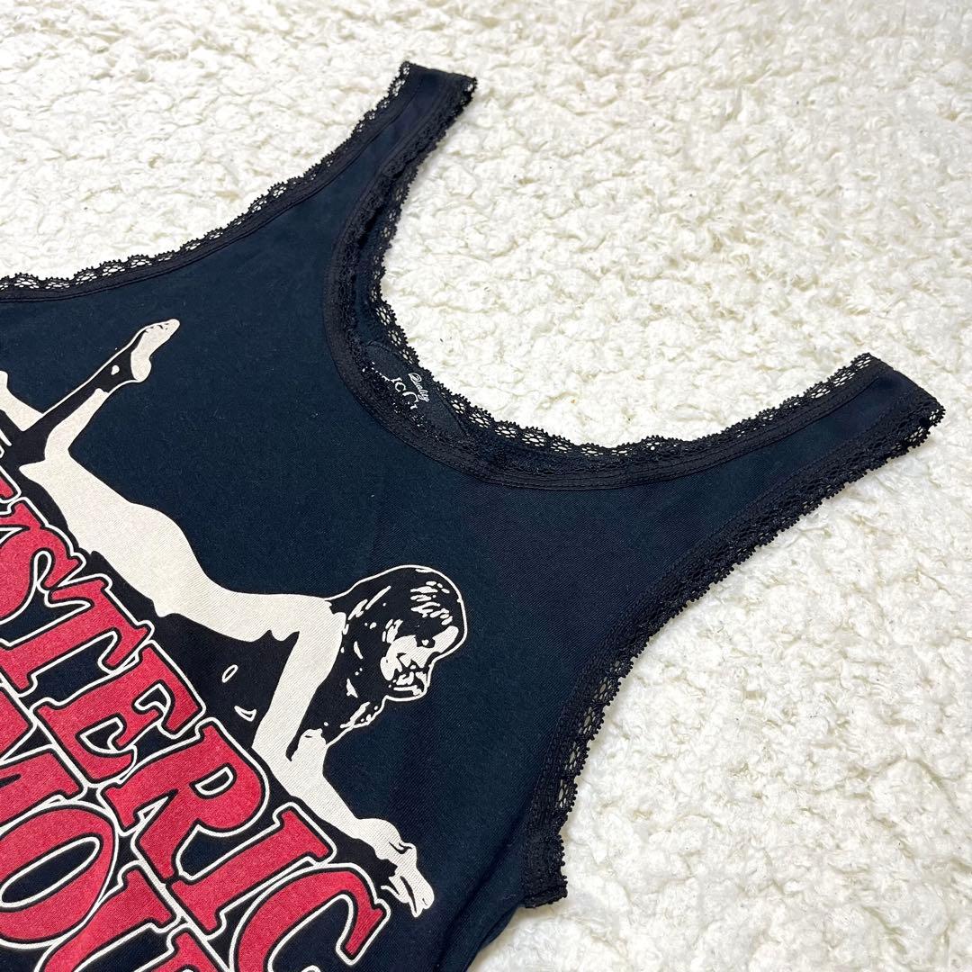 【極美品】ヒステリックグラマー ヒスガール タンクトップ キャミソール フリー