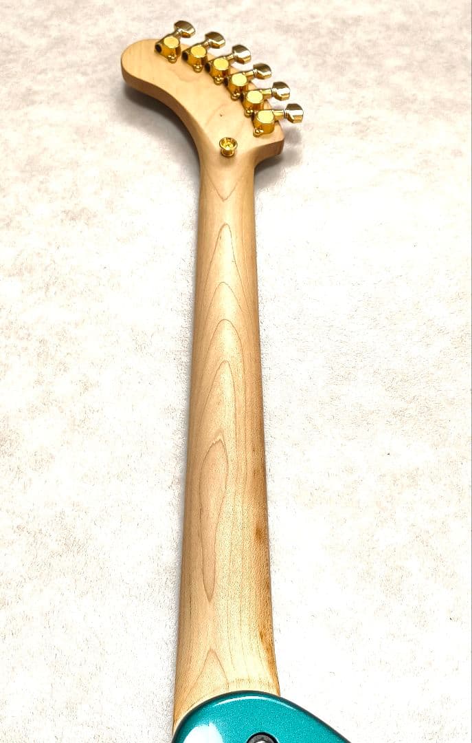 【美品】ZO-3 芸達者 MG ターコイズ アンプ内蔵ミニギター 専用ケース付き