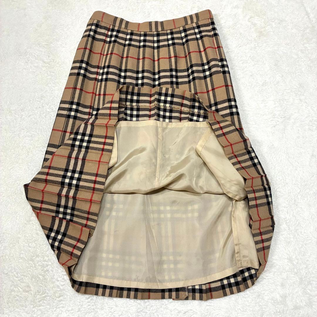 美品✨Burberrys バーバリーズ ノバチェック プリーツスカート