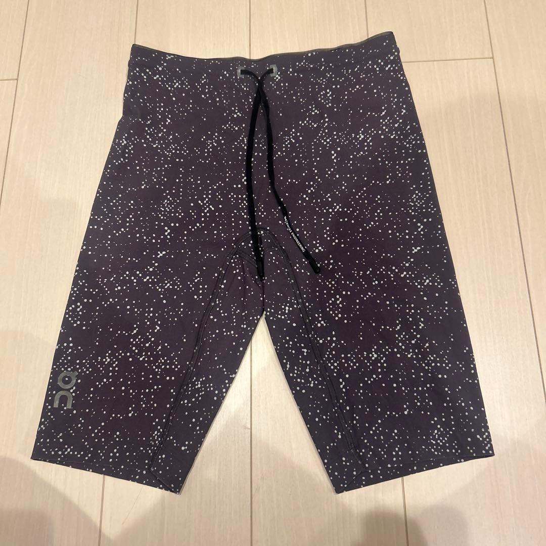 【極美品】On レースタイツ ハーフ　Race Tights Half