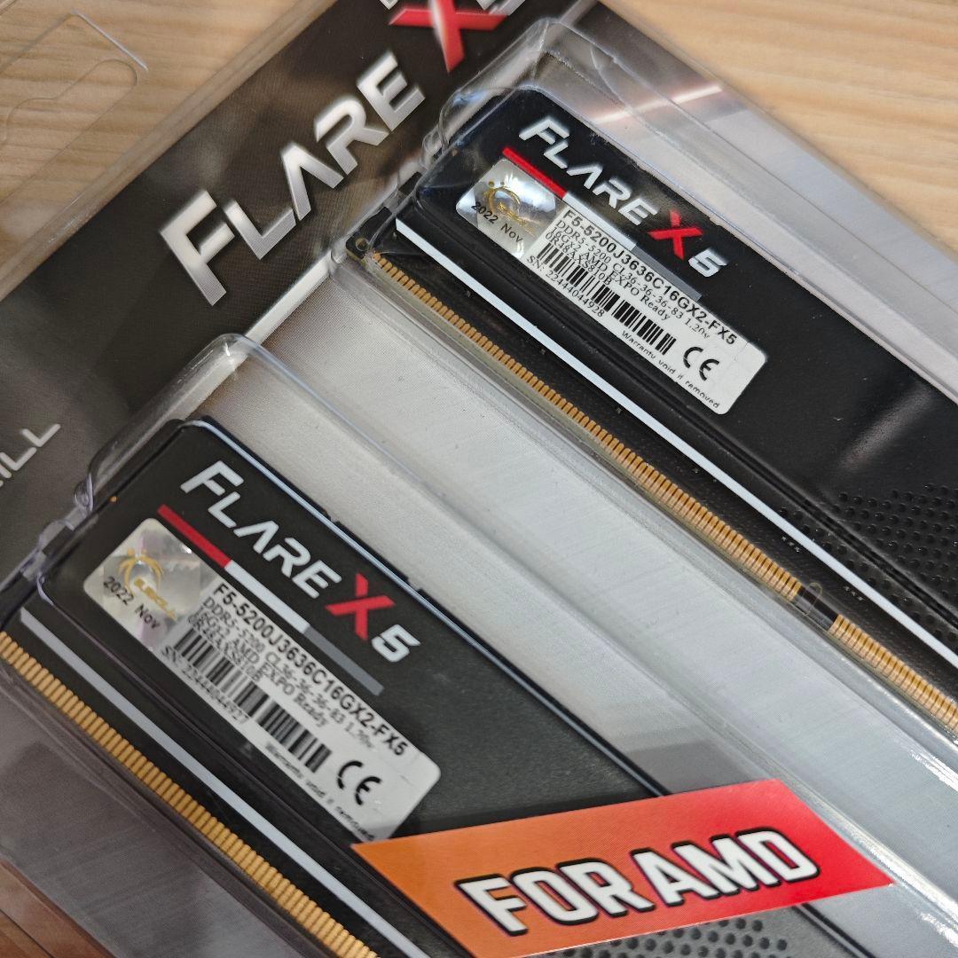 G.SKILL DDR5 5200 32GB DDR5 PC5-41600新品@