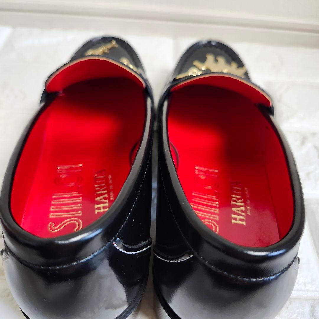 【未使用級】SIILON HARUTA メモリーフォームローファー 黒