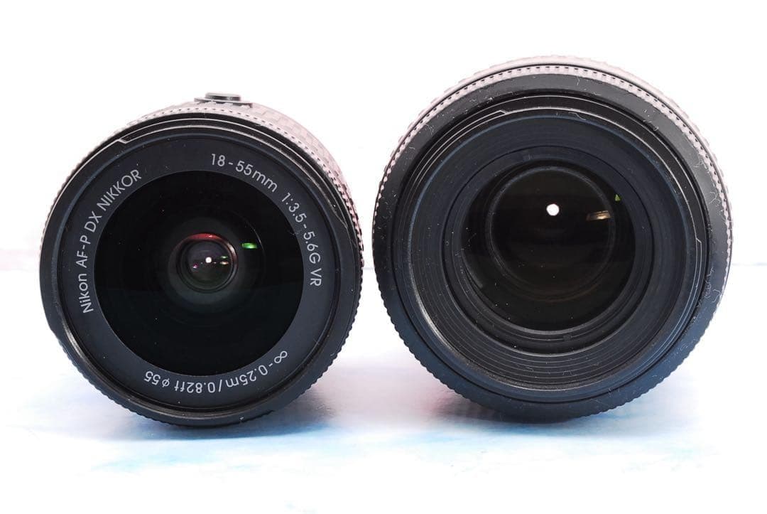 Nikon D3400☆一眼レフカメラ☆スマホ転送OK☆高性能標準＆望遠