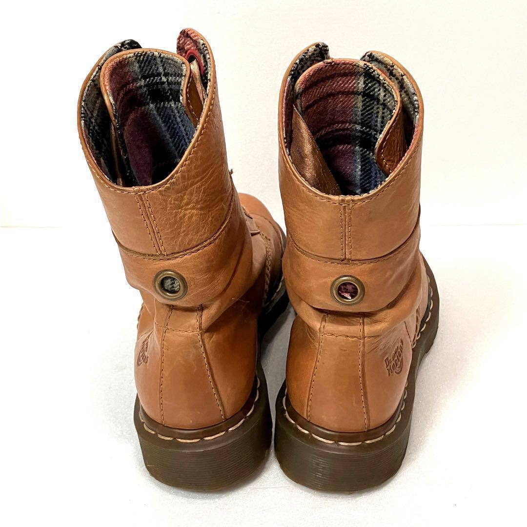 Dr.Martens ドクターマーチン 茶色 8ホールブーツ24.5 センチ