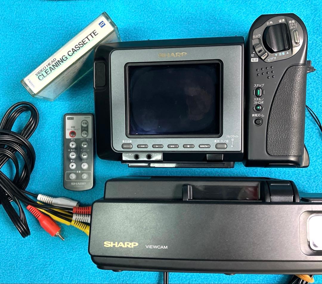SHARP Hi8 ビデオカメラ ビューカムVL-HL50 他、