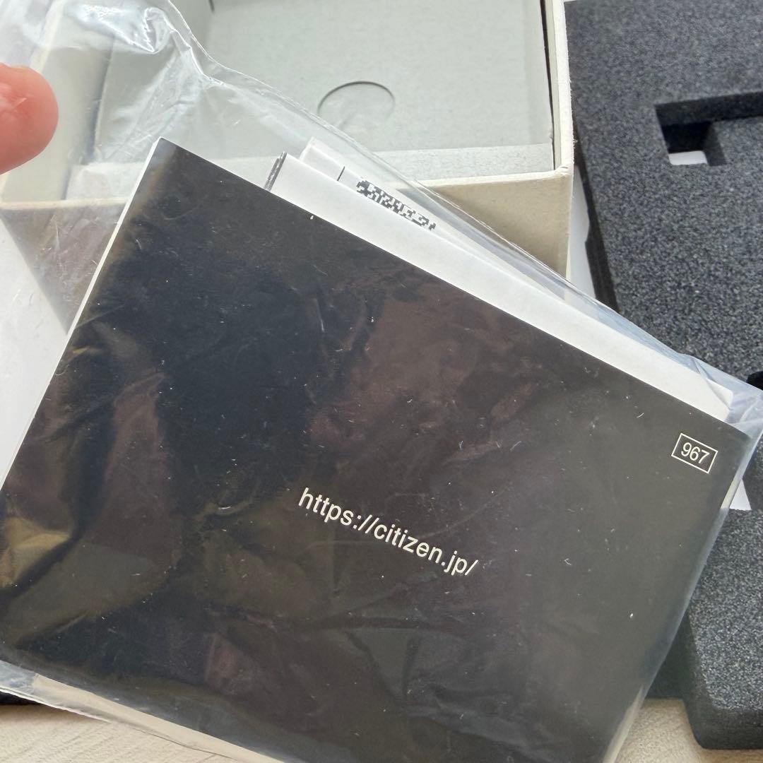 【新品未使用】500本限定　シチズン　エヴァンゲリオン　ネルフエディション　箱付
