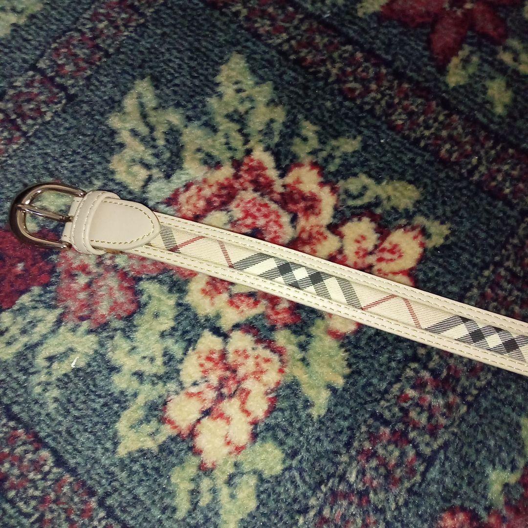 【美智】BURBERRY　ベルト