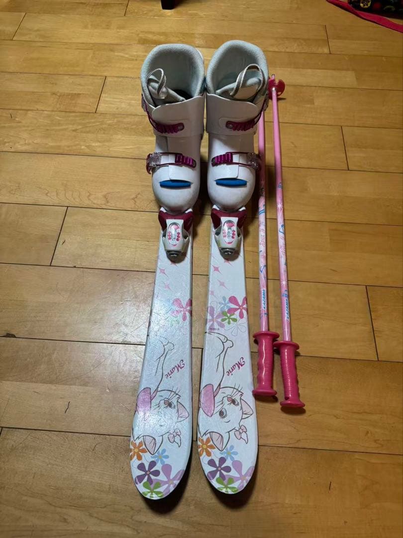 マリー　女の子用　スキーセット108センチ　ブーツ20センチ