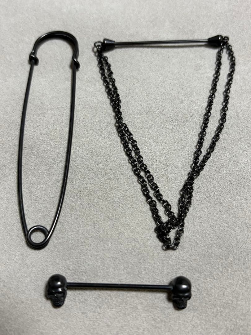 ★激レア ピンホールスカルシャツ 06AW Noir期 ナンバーナイン　ドクロ