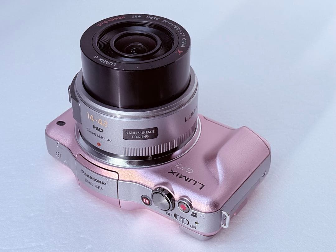 LUMIX DMC-GF3X フェアリーピンク 動作確認済 ミラーレス一眼