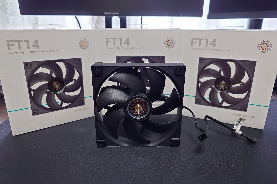 DeepCool FT14 140mm PCファン 3個セット