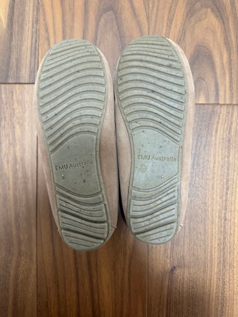 えんり⭐︎ EMU Australia モカシン ベージュ（箱なし）