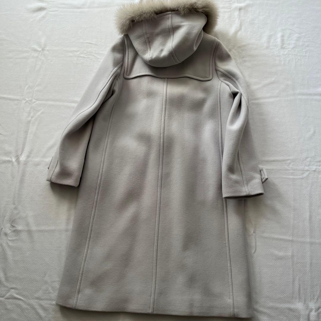 【SHIPS】シップス　ロングコート　ダッフルコート　ブルーフォックス