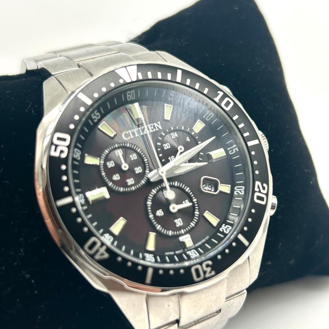 シチズン コレクション エコ・ドライブ クロノグラフ VO10-6771F