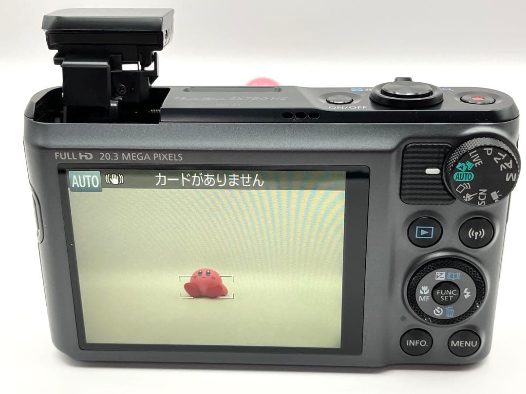 【美品】Canon PowerShot SX720 HS ブラック　デジカメ