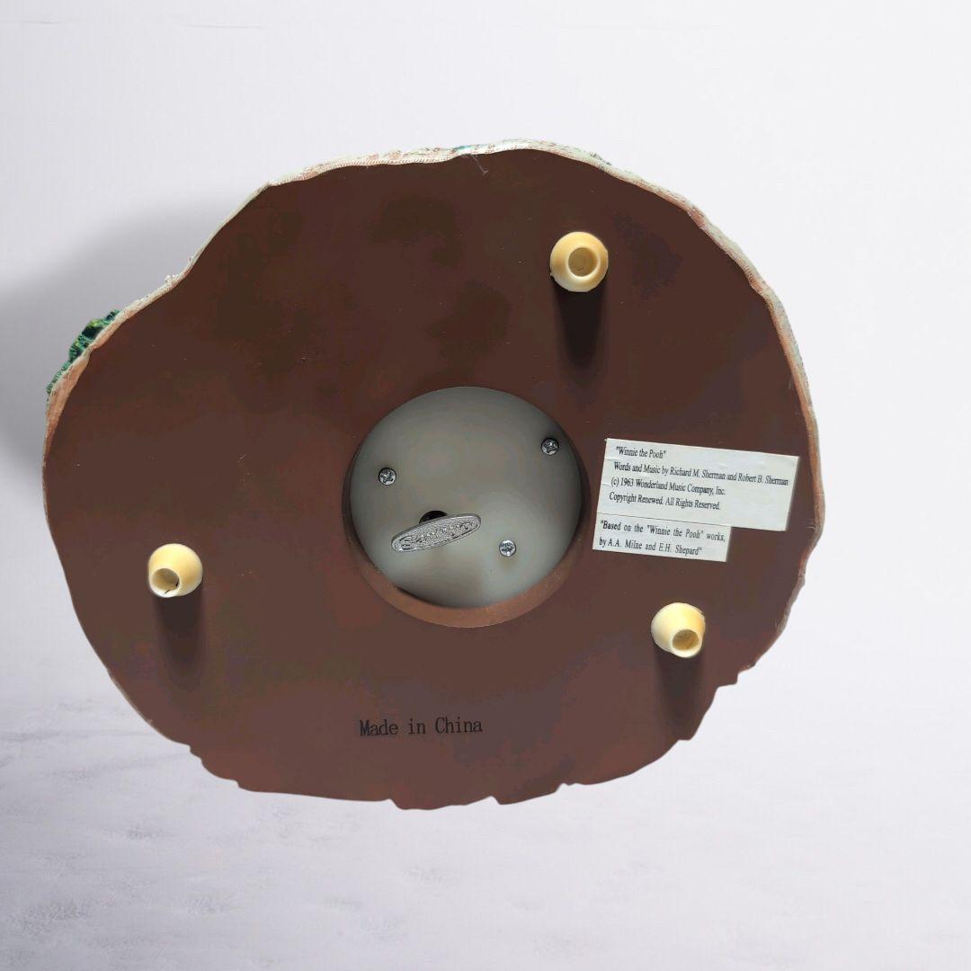Disney くまのプーさん オルゴール スノードーム 　訳あり