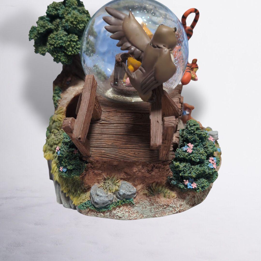 Disney くまのプーさん オルゴール スノードーム 　訳あり