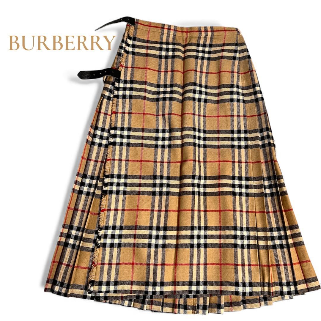 【お値下げ】Burberry　バーバリー　London　ノバチェック　スカート