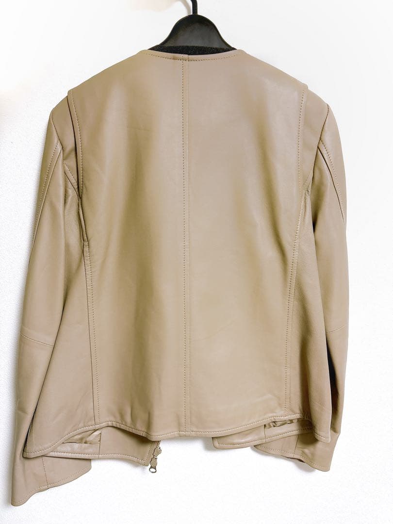 RIVE DROITE リヴドロワ レザージャケット ノーカラー ライダース