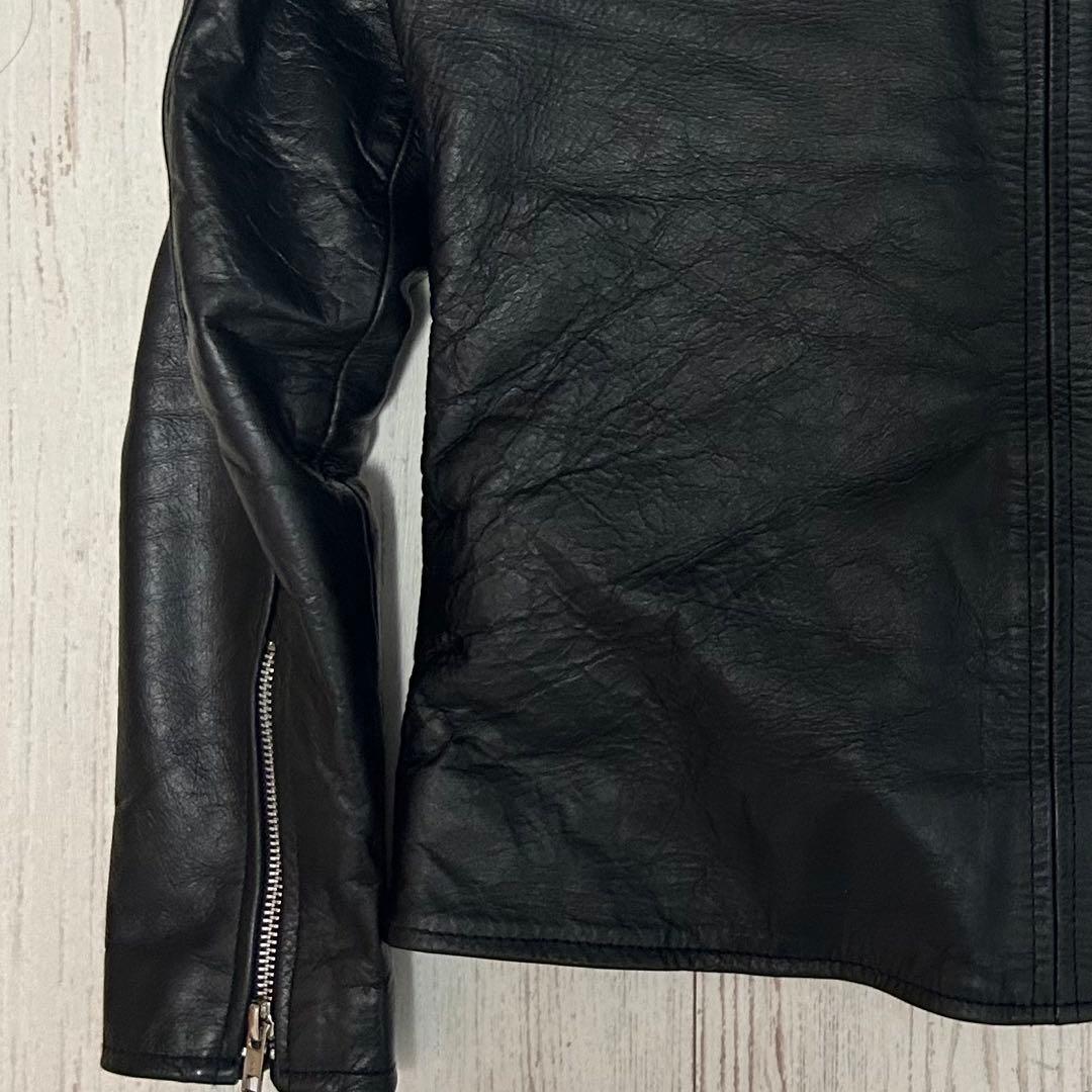 HORN WORKS シングルライダース バッファローレザー Mサイズ