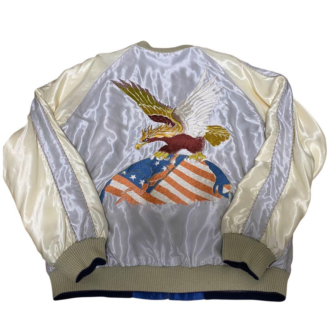 ひ*た様 【両A面】テーラー東洋スカジャンリバーシブル龍 × JAPANマップ