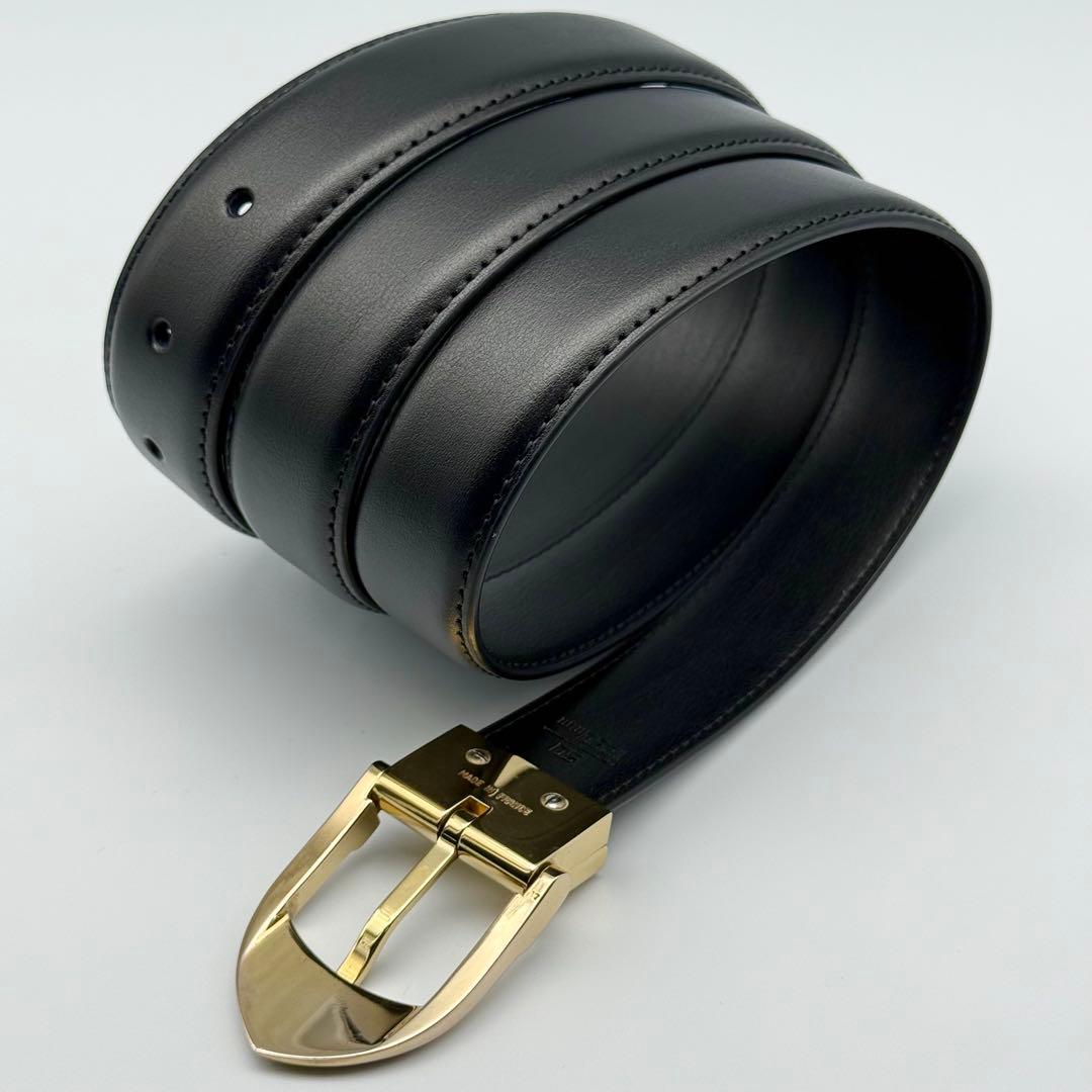 ✨良品✨ルイヴィトン タイガ サンチュール ベルト ゴールド金具 ユニセックス