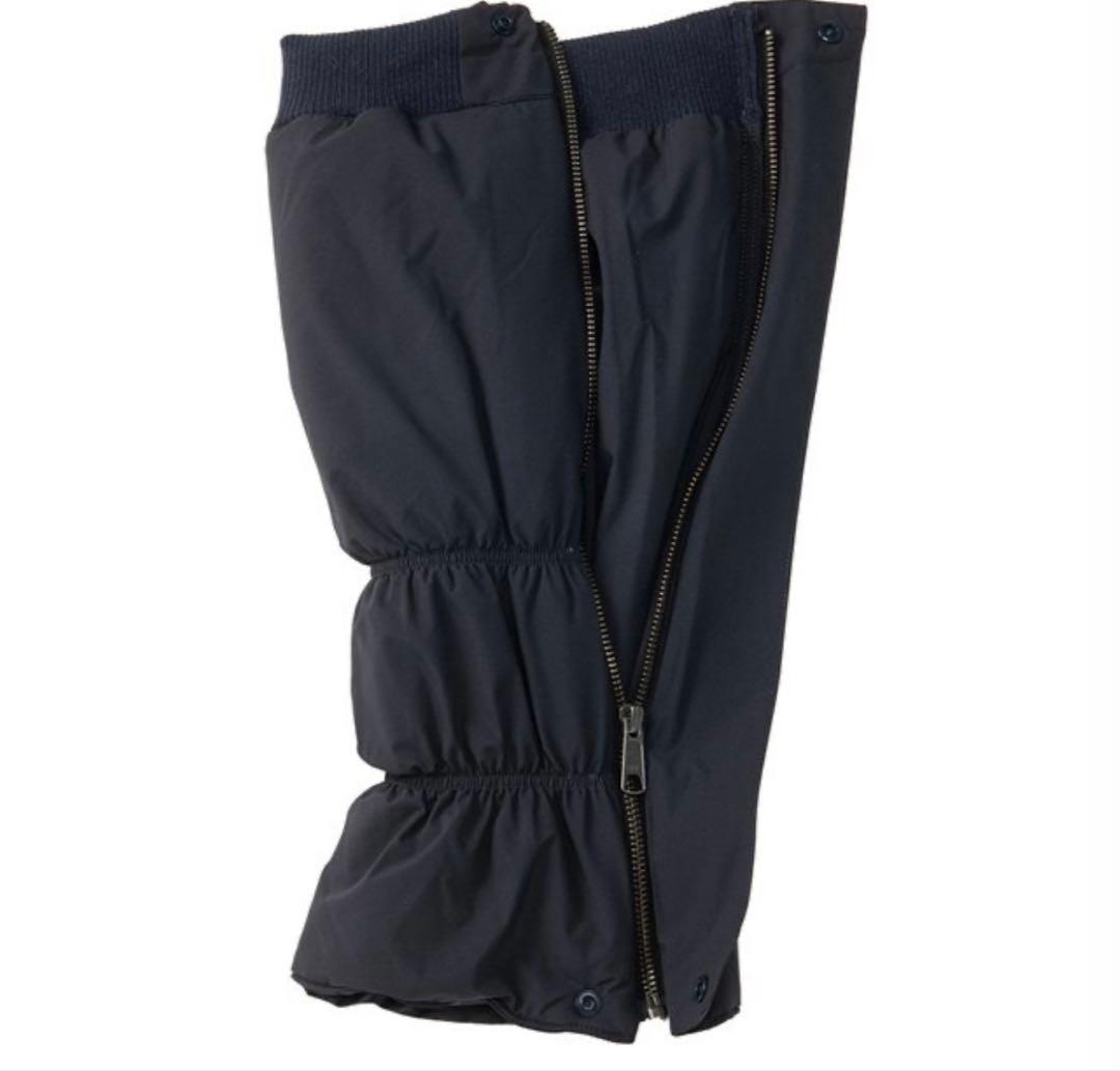 みぃ　！　新品　Admiral レッグウォーマー　中綿　ブラック