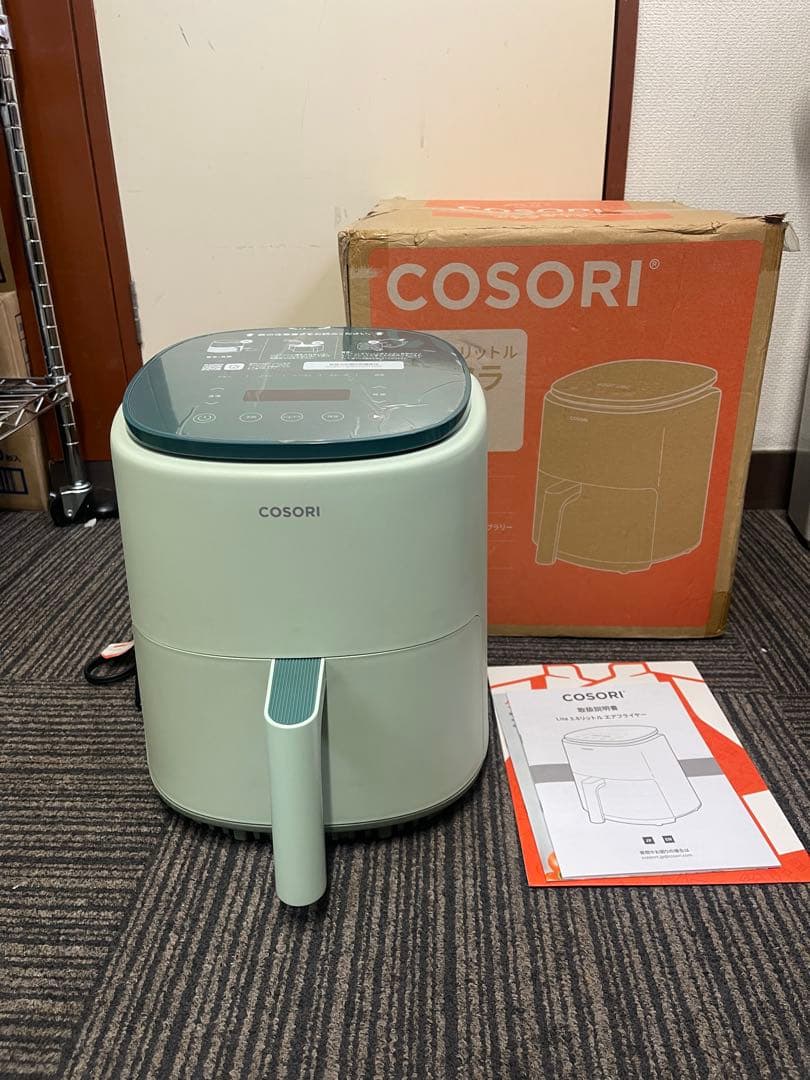 新品未使用 コソリ ノンフライヤー グリーン COSORI CAF-LI401