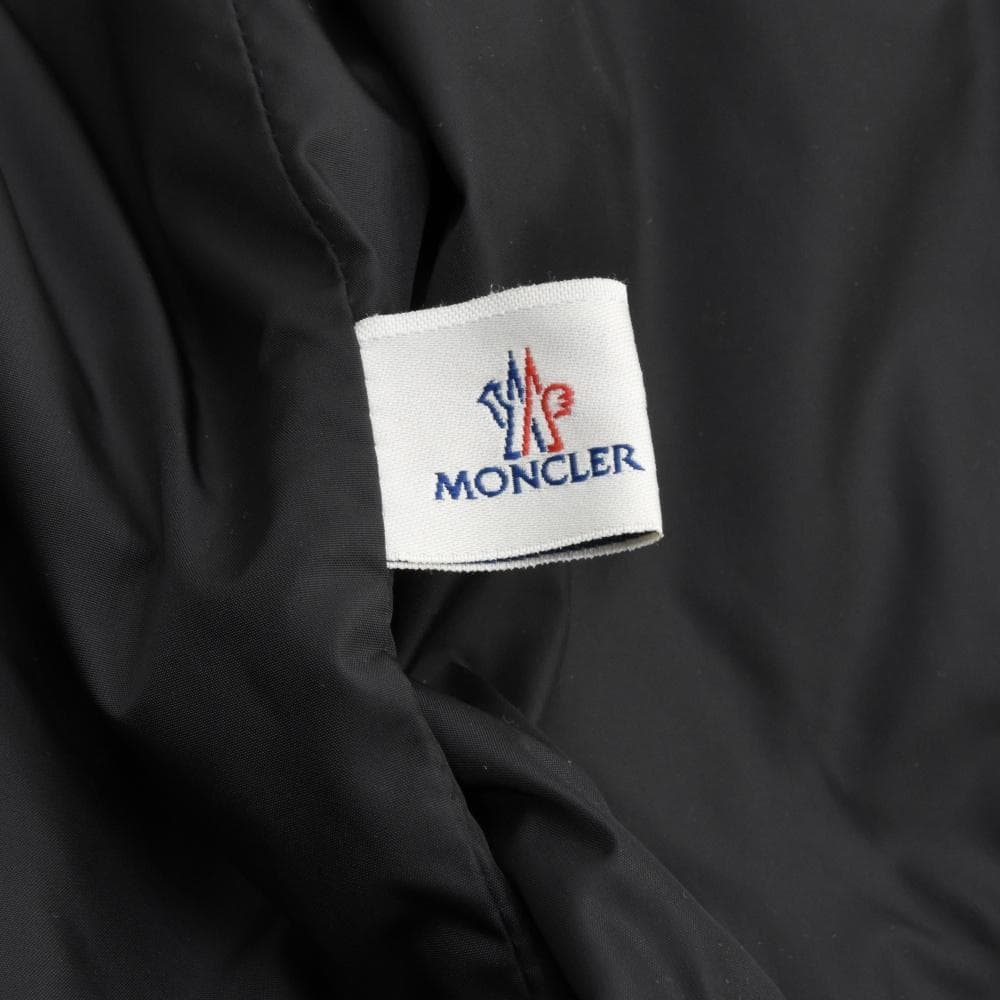 レア品◇モンクレール◇ナイロンフーディコート◇2(L)◇ブラック◇