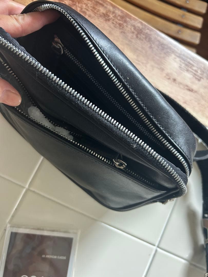 オールドコーチ　FS5446 レザー　ブラウン　ウエストバック　ウエストポーチ