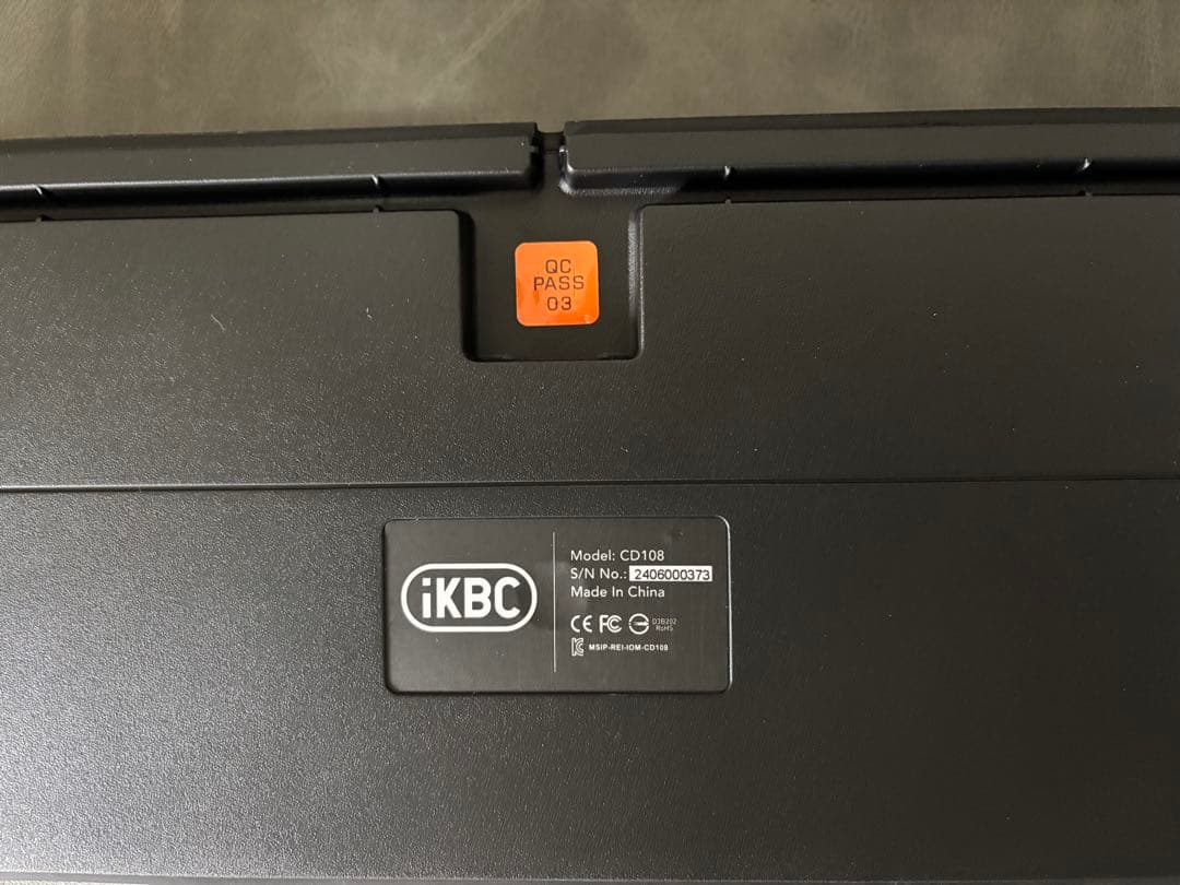 iKBC CD108 メカニカルキーボード