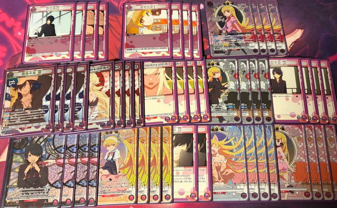 ユニオンアリーナ 物語シリーズ 傷物語 フルレアデッキ