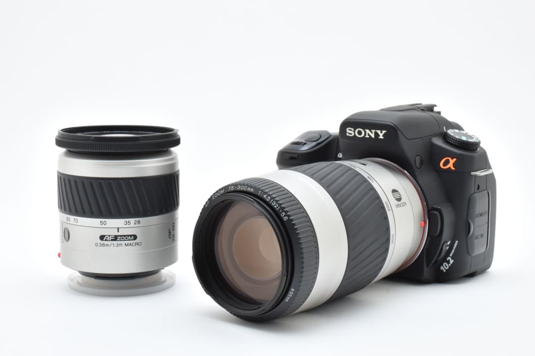 美品 Sony a300 スマホ転送OK ダブルレンズセット #8987
