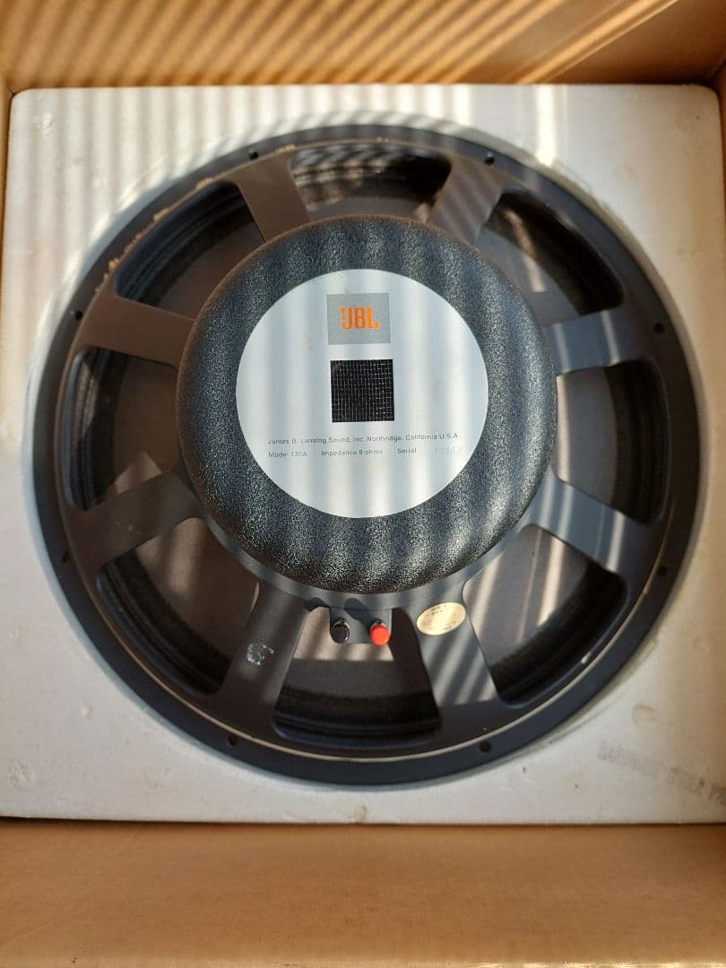 JBL 130Aペア38cmウーハーユニット美品