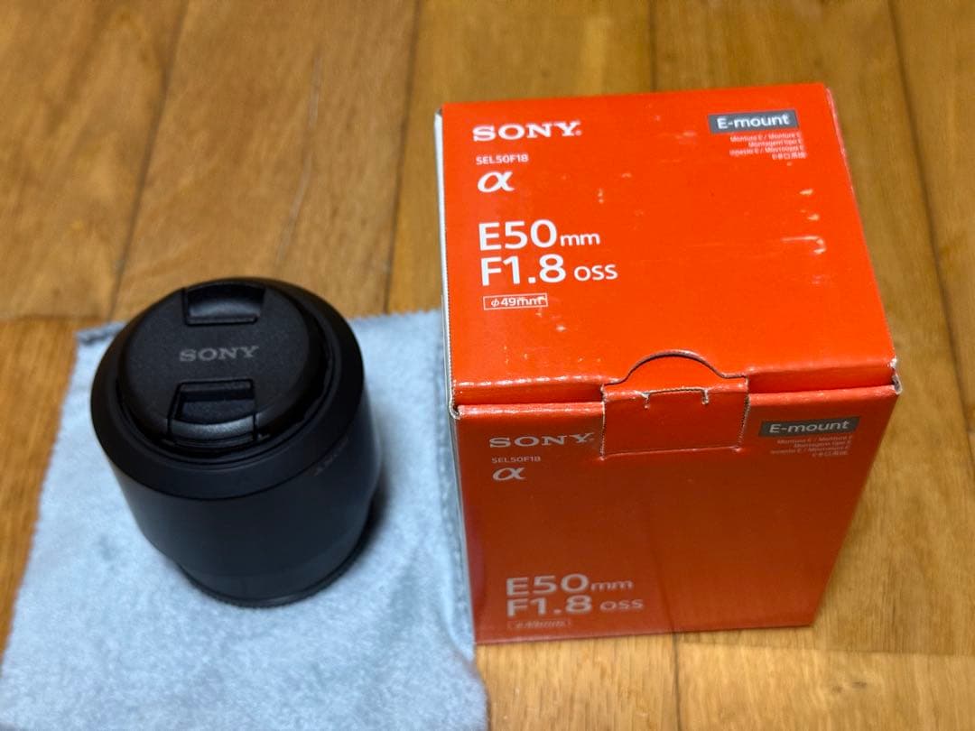 レンズ(単焦点) SONY E 50mm F1.8 OSS SEL50F18
