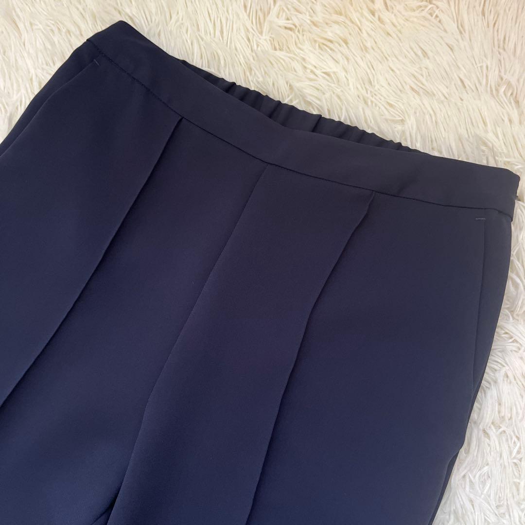 ●NEW YORKER スーツ　セットアップ ノーカラー　パンツ　洗える　上下