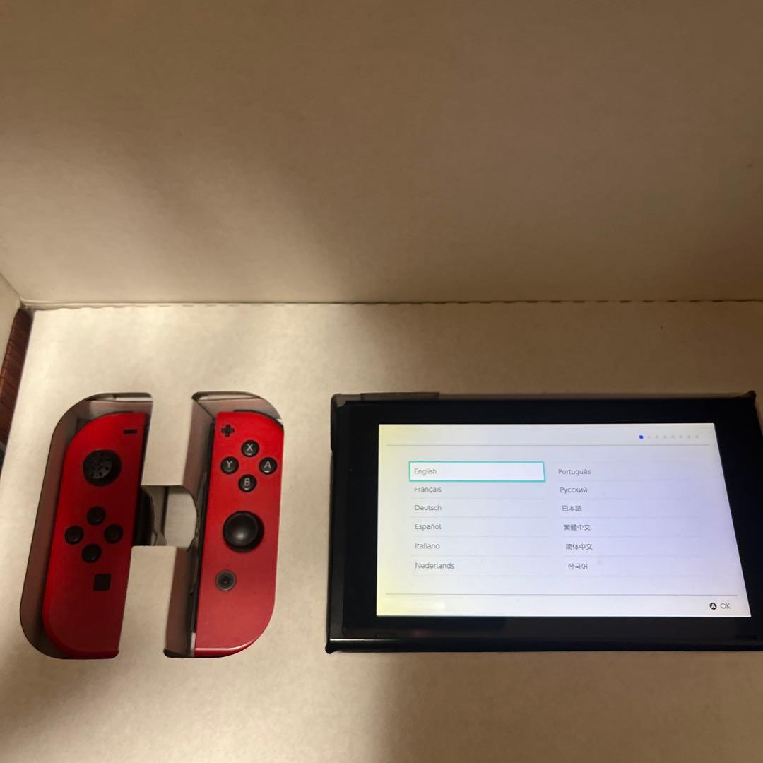 マリオオデッセイセットNintendo Switch 本体 充電器付き 箱あり