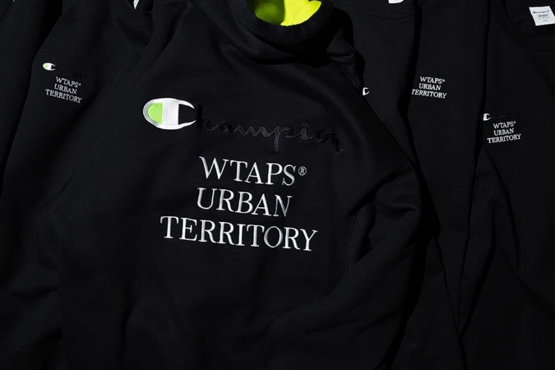 【超美品】WTAPS × Champion ACADEMY/CREW NECK
