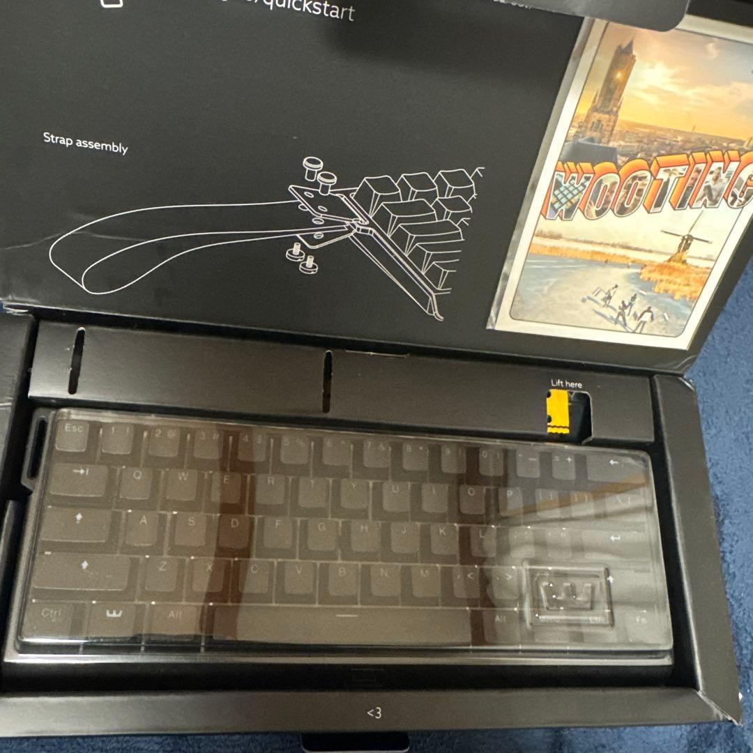 wooting60he メカニカルキーボード US配列 ブラック