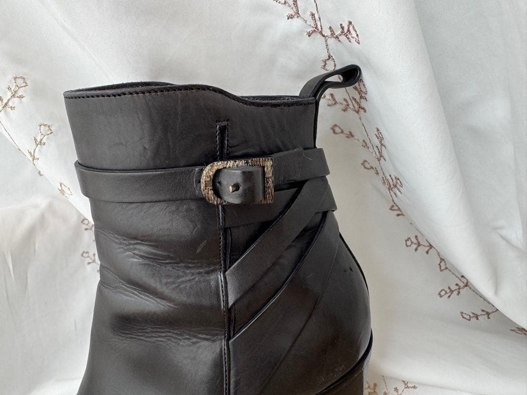 SARTOREサルトルショートブーツ　黒　38