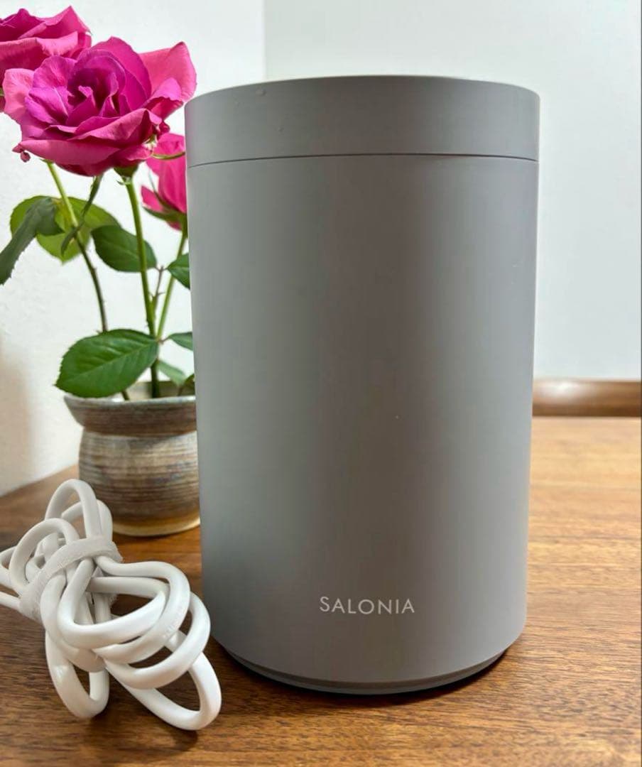 【SALONIA 】ピュアブライトスチーマーグレー