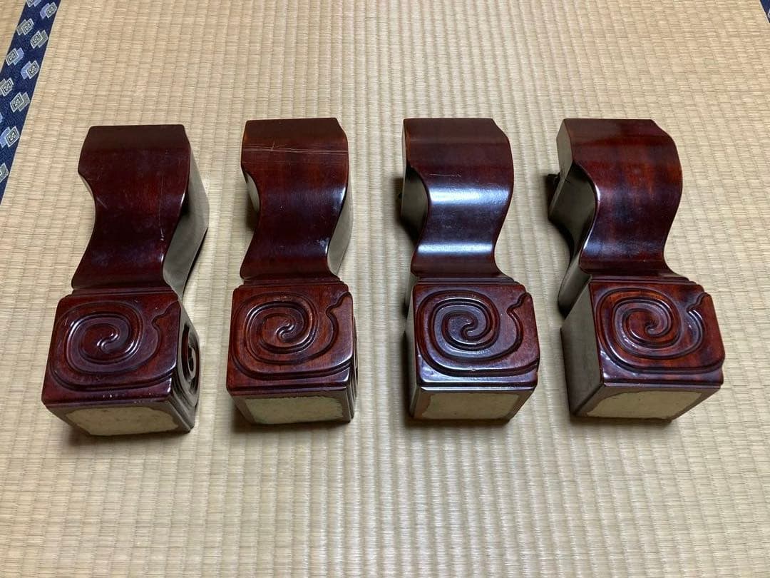 天然木 高級座敷机 150×90×33 送料込