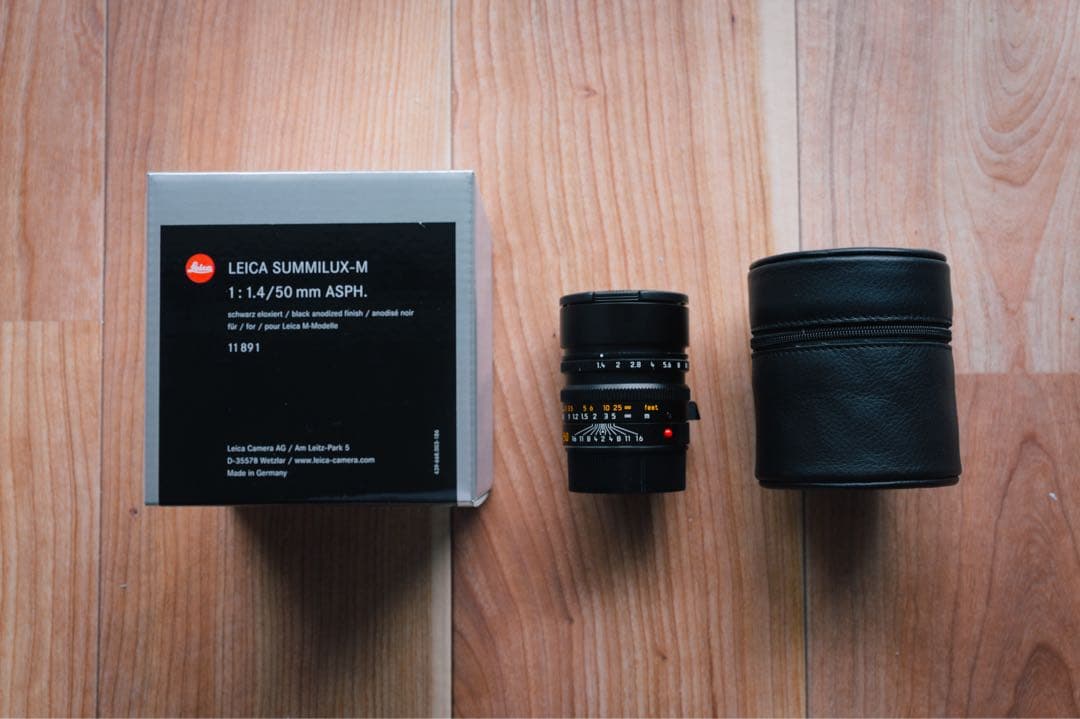 レンズ(単焦点) Leica Summilux M 50mm F1.4 ASPH 6bit