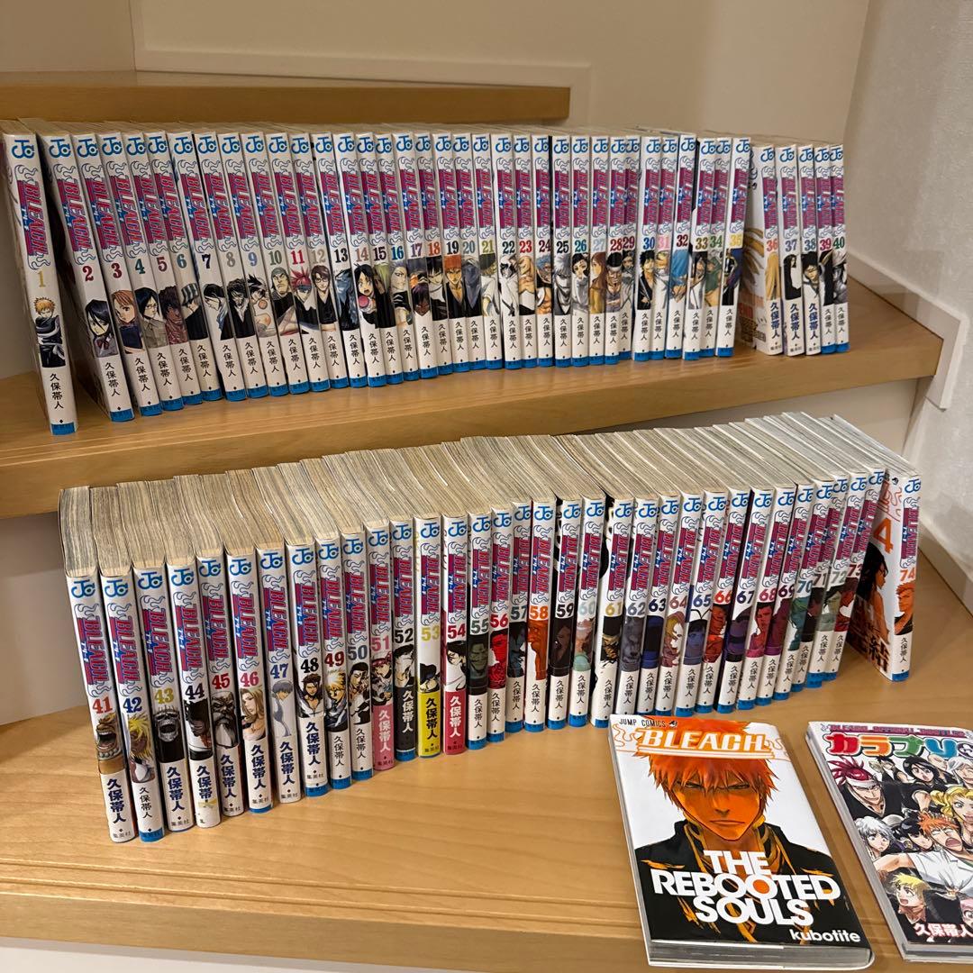 BLEACH 全巻セット 1-74巻 ＋ フリーブック ＋ オフィシャルブック