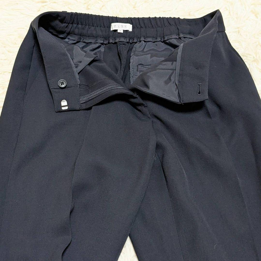 ✨美品✨ プラステ パンツスーツ セットアップ 洗える ネイビー M